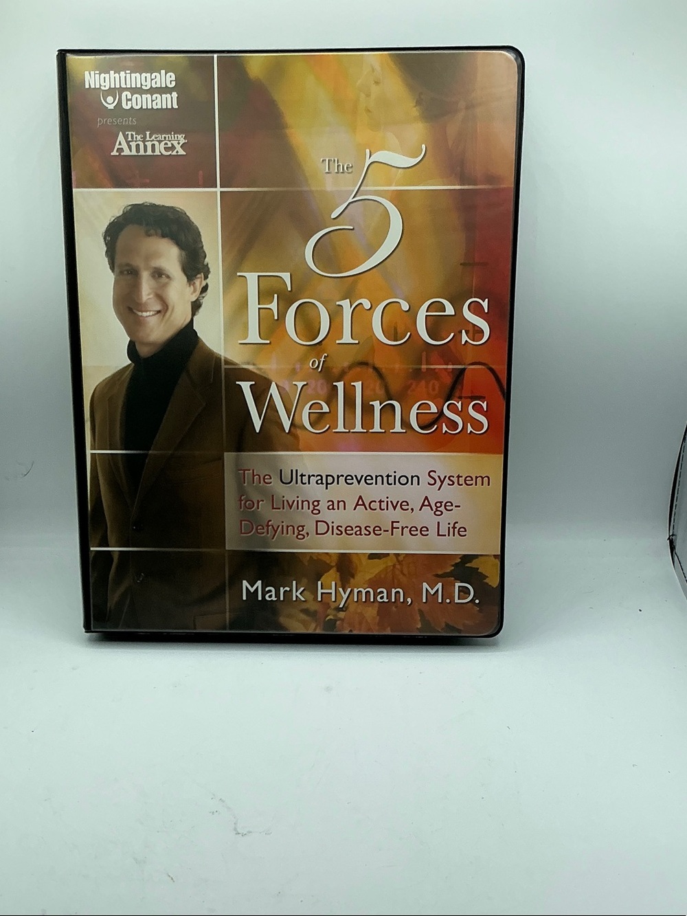 The 5 Forces of Wellness DVD by Mark Hyman, M.D. - Orange/Brown Cover